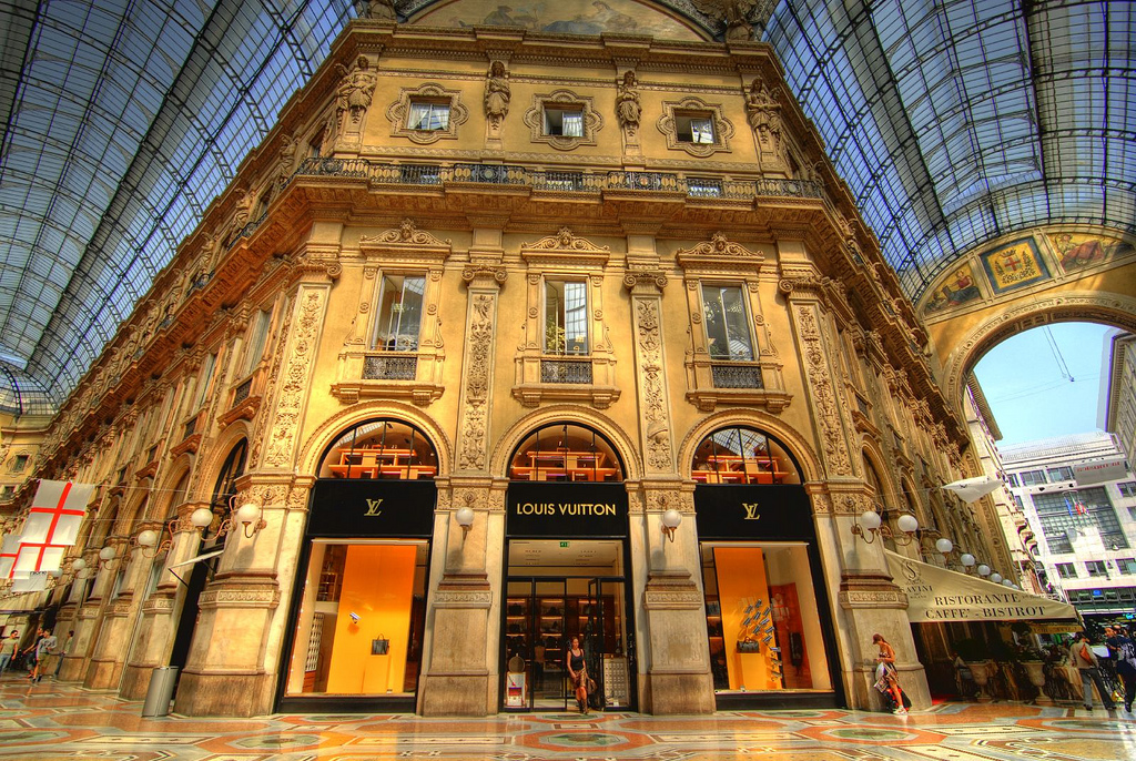 Louis Vuitton Milano Rinascente store, Italy