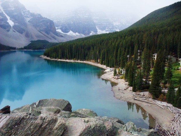 Moraine Lake in Banff National Park (2)