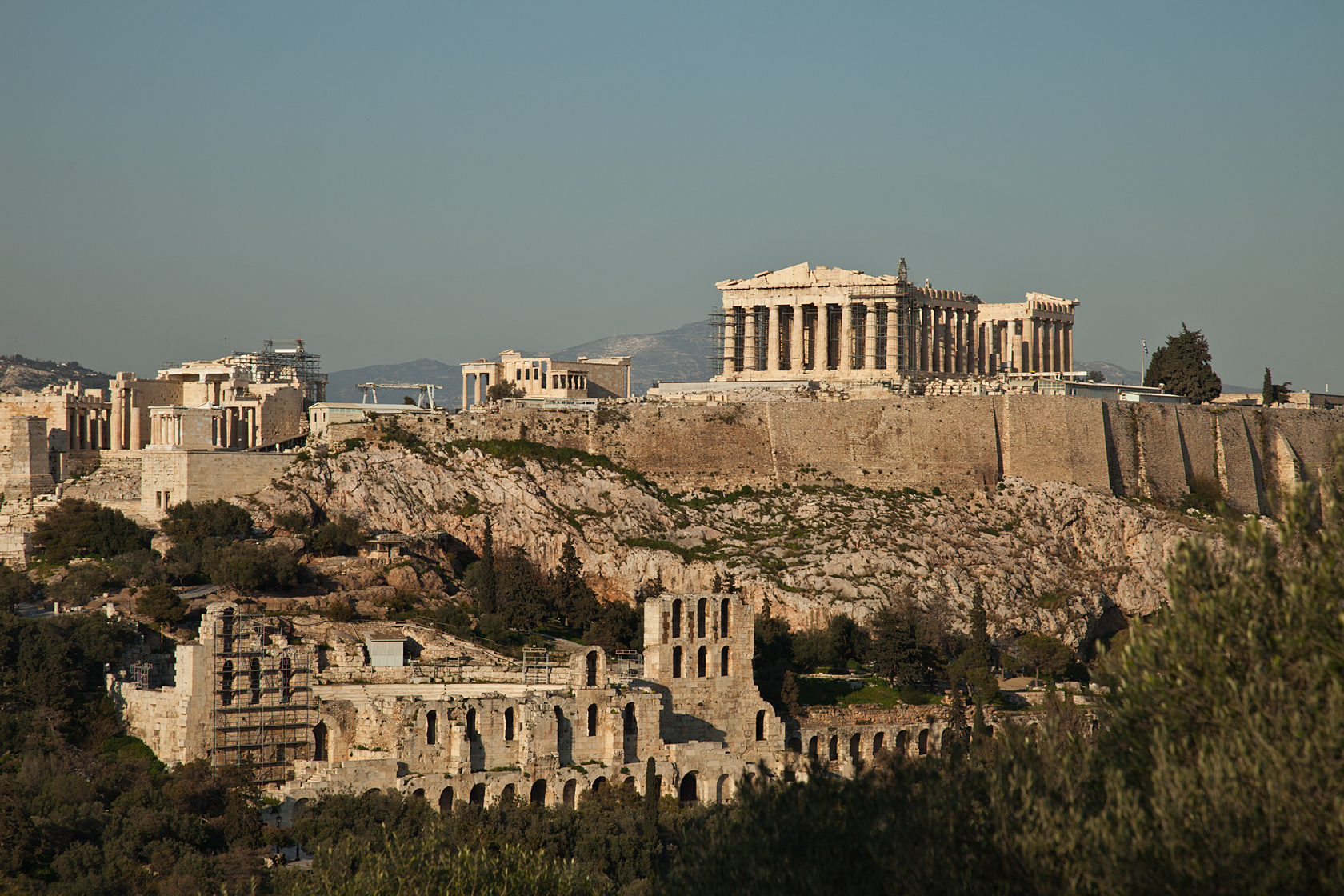 древний город афины