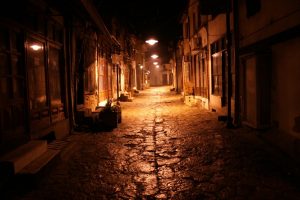 A London Street at Night