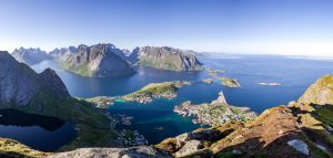 Reinebringen, Lofoten Island, Norway